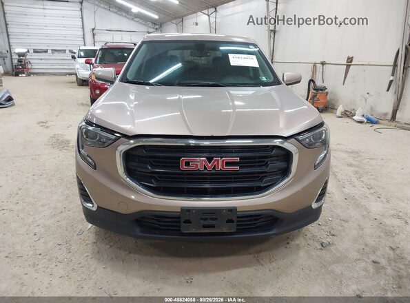 3GKALMEX2JL124188 2018 GMC TERRAIN Gold Вид щитка приладів