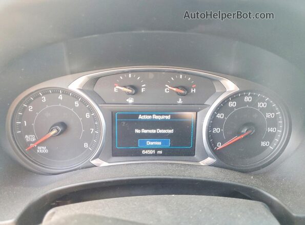 3GKALMEX2JL141752 2018 GMC TERRAIN Black Vista del cuadro de instrumentos