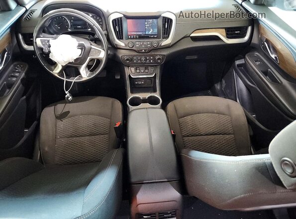 3GKALMEX2JL389743 2018 GMC TERRAIN Blue წინა პანელის ხედი