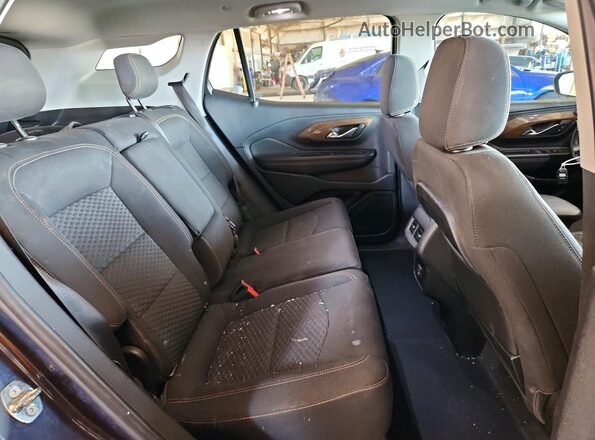 3GKALMEX2JL389743 2018 GMC TERRAIN Blue უკანა სალონის ხედი