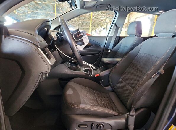 3GKALMEX2JL389743 2018 GMC TERRAIN Blue წინა სალონის ხედი