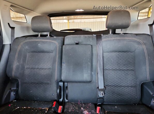 3GKALMEX5JL120359 2018 GMC TERRAIN White Вид задніх сидінь