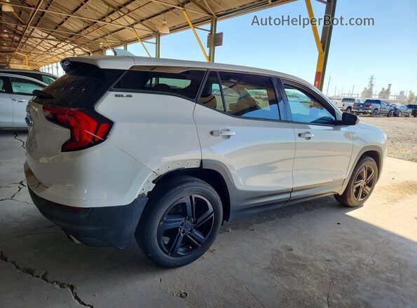 3GKALMEX5JL120359 2018 GMC TERRAIN White Задня права чверть