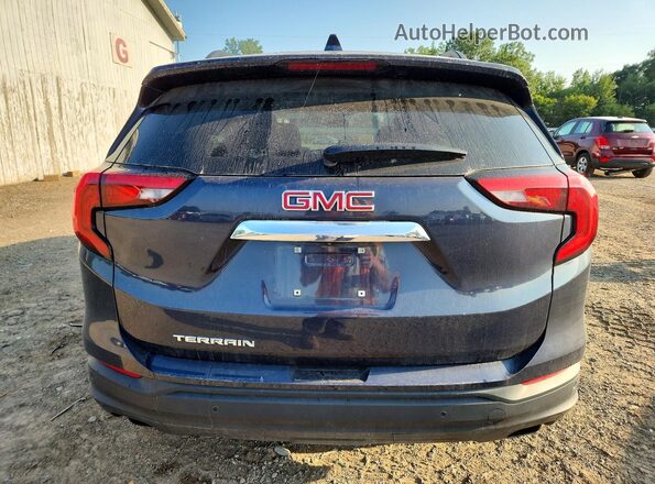 3GKALMEX7KL106710 2019 GMC TERRAIN Серый Вид сзади