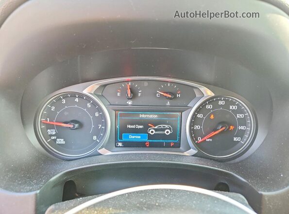 3GKALMEX7KL106710 2019 GMC TERRAIN Серый Вид щитка приборов