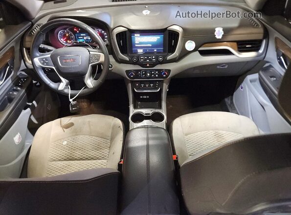 3GKALNEU9JL210755 2018 GMC TERRAIN Blue წინა პანელის ხედი