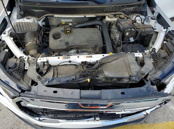 3GKALPEG2PL239514 2023 GMC TERRAIN White Engine compartment view