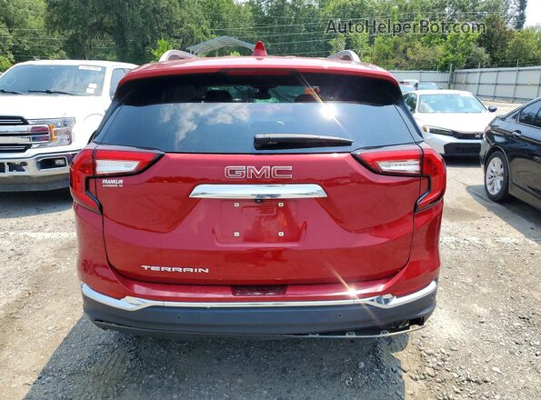 3GKALPEG3RL391367 2024 GMC TERRAIN Red Rear view