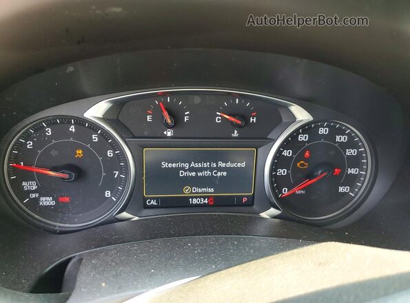 3GKALPEG3RL391367 2024 GMC TERRAIN Red Instrument cluster view