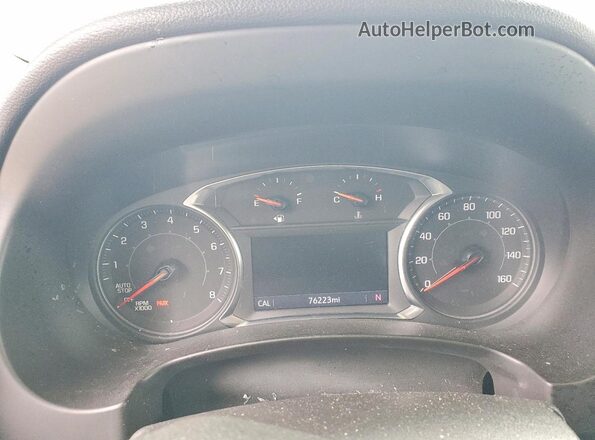 3GKALPEG5PL166090 2023 GMC TERRAIN White Vista del cuadro de instrumentos