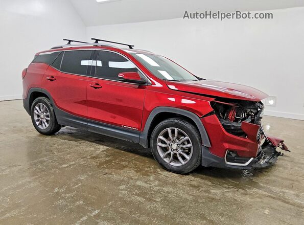 3GKALPEG5PL256825 2023 GMC TERRAIN Red Առջևի աջ