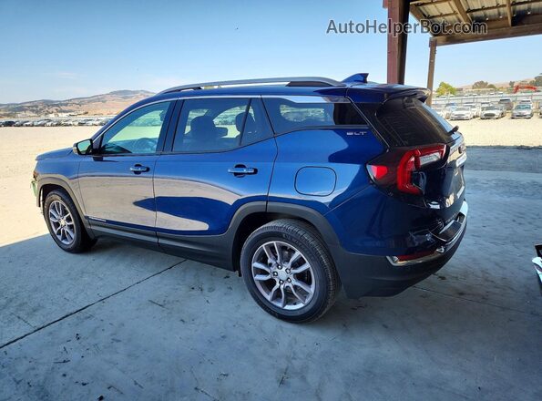 3GKALPEG6PL108019 2023 GMC TERRAIN Blue Հետևի ձախ