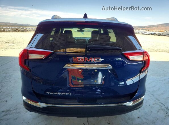 3GKALPEG6PL108019 2023 GMC TERRAIN Blue Հետևի տեսք