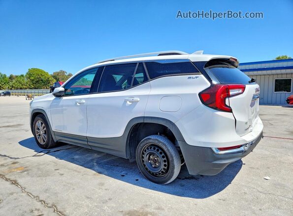 3GKALPEG6PL203289 2023 GMC TERRAIN Белый Задняя левая четверть