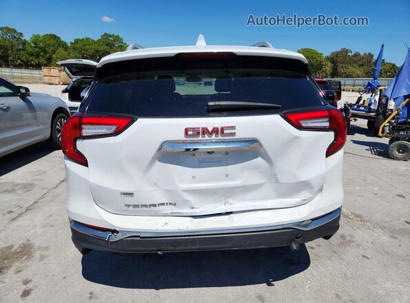 3GKALPEG6PL203289 2023 GMC TERRAIN Белый Вид сзади