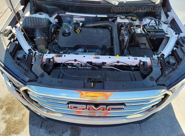 3GKALPEG6PL203289 2023 GMC TERRAIN Белый Вид подкапотного пространства