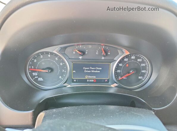 3GKALPEG6PL203289 2023 GMC TERRAIN Белый Вид щитка приборов