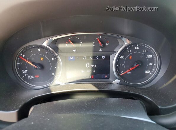 3GKALPEG7RL191477 2024 GMC TERRAIN Белый Вид щитка приборов