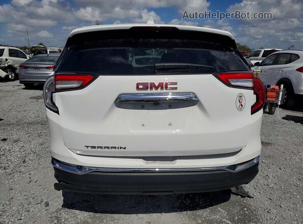 3GKALPEG8RL382552 2024 GMC TERRAIN White Вид ззаду