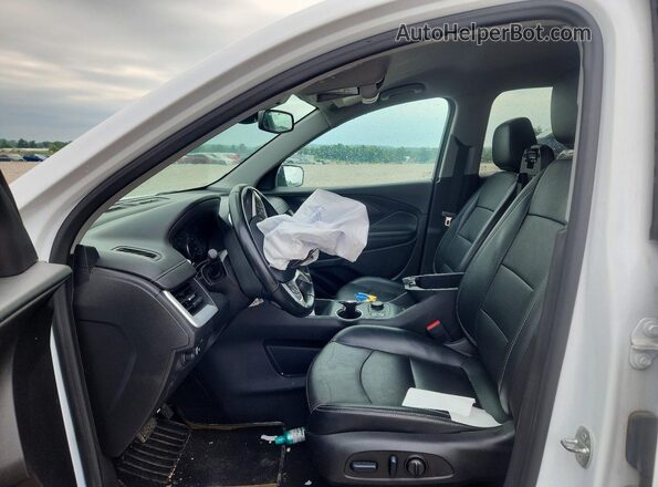 3GKALPEG9PL186794 2023 GMC TERRAIN White Вид салону спереду