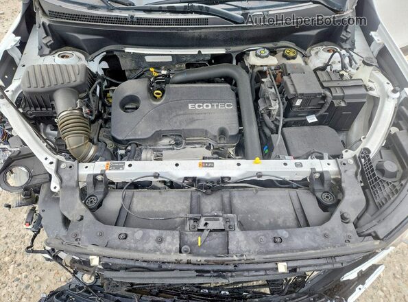 3GKALPEG9PL186794 2023 GMC TERRAIN White Вид підкапотного простору