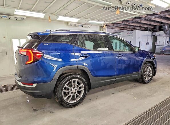3GKALPEGXPL120769 2023 GMC TERRAIN Blue Rear right