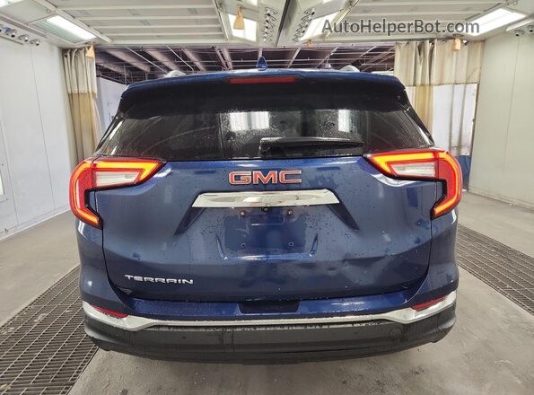 3GKALPEGXPL120769 2023 GMC TERRAIN Blue 360 interior view