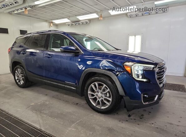 3GKALPEGXPL120769 2023 GMC TERRAIN Blue VIN sticker view