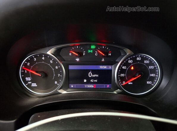 3GKALPEGXPL120769 2023 GMC TERRAIN Blue Instrument cluster view