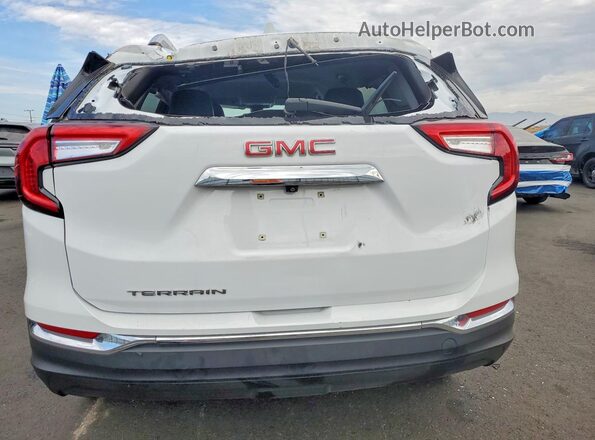 3GKALPEGXRL181302 2024 GMC TERRAIN White Widok z tyłu