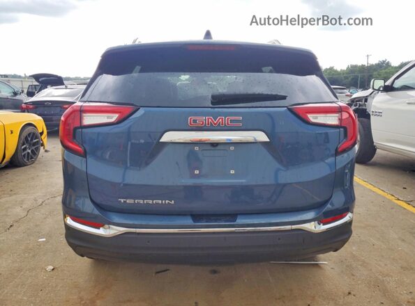 3GKALPEGXRL400789 2024 GMC TERRAIN Blue Հետևի տեսք