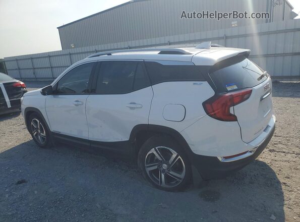 3GKALPEV0KL234450 2019 GMC TERRAIN White Задня ліва чверть