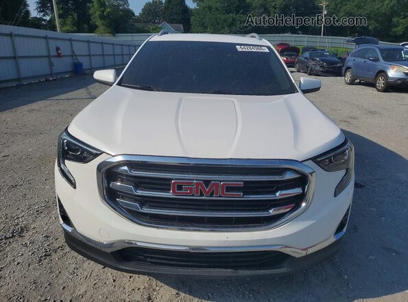3GKALPEV0KL234450 2019 GMC TERRAIN White Вид спереду