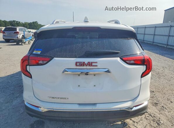 3GKALPEV0KL234450 2019 GMC TERRAIN White Вид ззаду