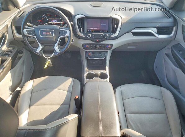 3GKALPEV0KL234450 2019 GMC TERRAIN White Вид панелі приладів