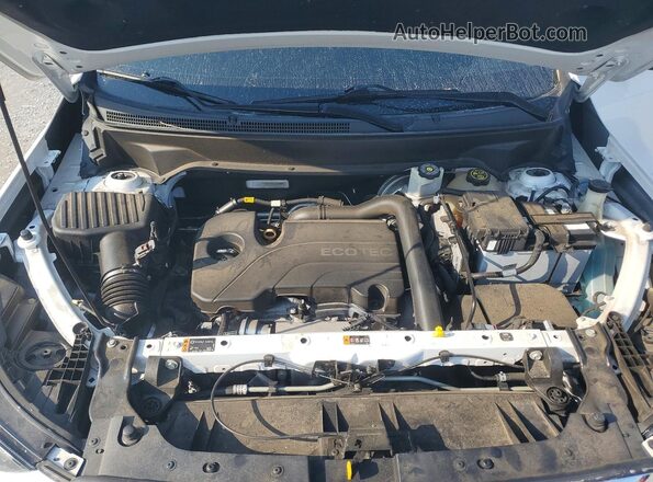 3GKALPEV0KL234450 2019 GMC TERRAIN White Вид підкапотного простору
