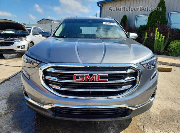 3GKALPEV0LL125407 2020 GMC TERRAIN Gray Front view