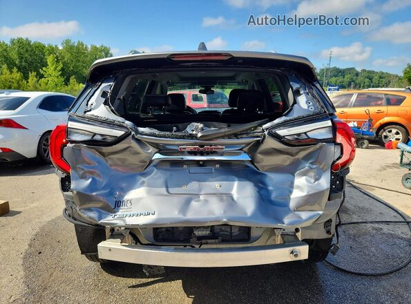 3GKALPEV0LL125407 2020 GMC TERRAIN Gray Rear view