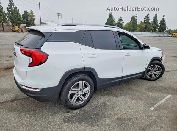 3GKALPEV0LL187129 2020 GMC TERRAIN Белый Задняя правая четверть