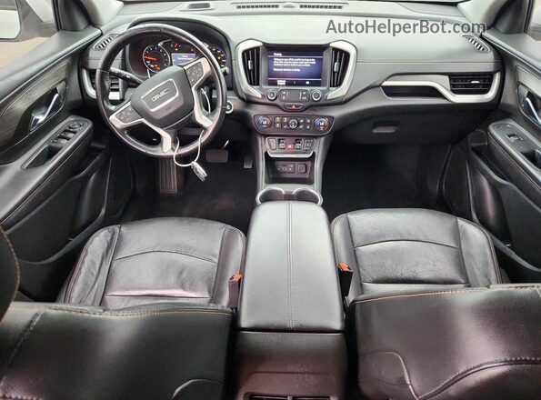 3GKALPEV0LL187129 2020 GMC TERRAIN Белый Вид панели приборов