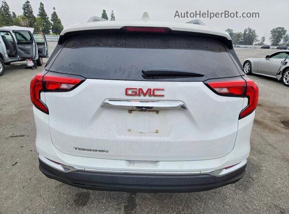 3GKALPEV0LL187129 2020 GMC TERRAIN Белый Вид сзади