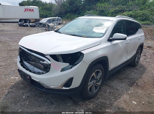 3GKALPEV0LL304675 2020 GMC TERRAIN White Front left