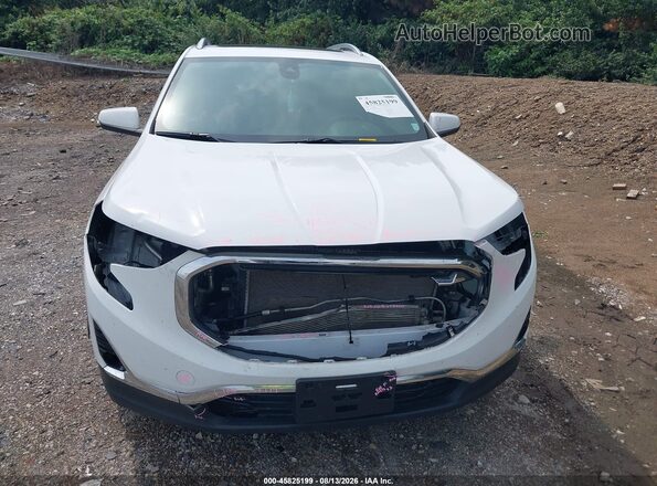 3GKALPEV0LL304675 2020 GMC TERRAIN White Instrument cluster view