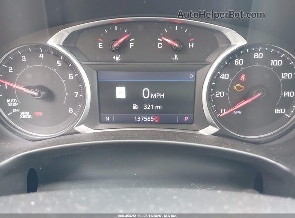 3GKALPEV0LL304675 2020 GMC TERRAIN White Rear seats view