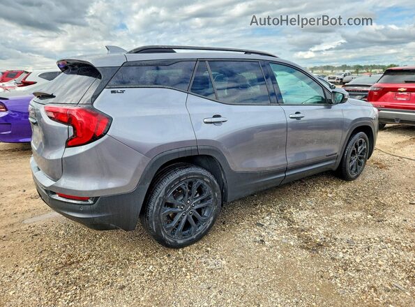 3GKALPEV0LL334405 2020 GMC TERRAIN Gray Trasero derecho