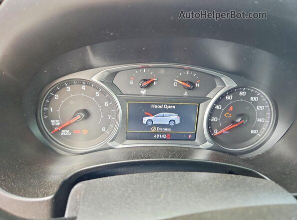 3GKALPEV0LL334405 2020 GMC TERRAIN Gray Vista del cuadro de instrumentos
