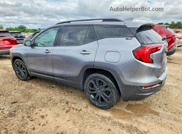 3GKALPEV0LL334405 2020 GMC TERRAIN Gray Trasero izquierdo