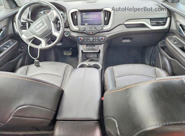 3GKALPEV0LL334405 2020 GMC TERRAIN Gray Vista del salpicadero