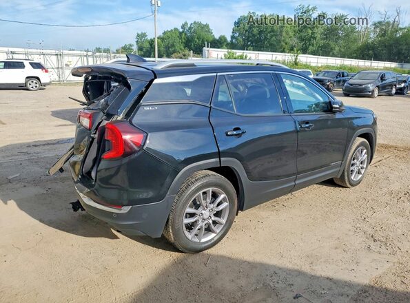 3GKALPEV0NL106570 2022 GMC TERRAIN Black Tył prawy