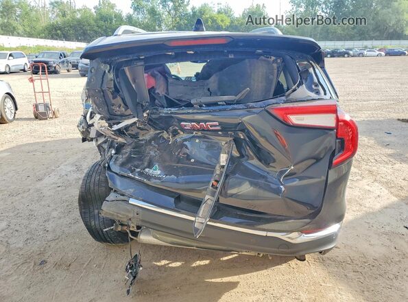 3GKALPEV0NL106570 2022 GMC TERRAIN Black Widok z tyłu